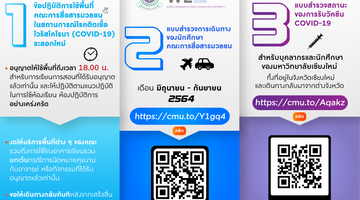 ขอความร่วมมือนักศึกษาและบุคลากรคณะ