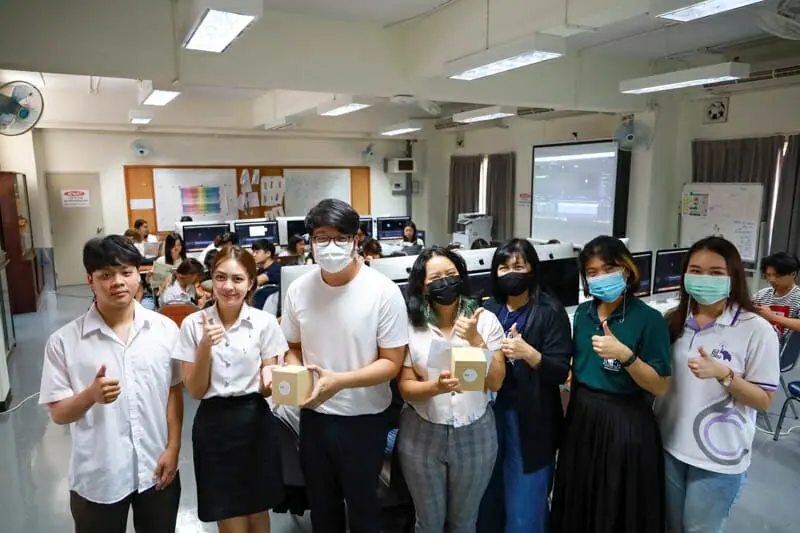 นศ. IJ กลุ่มวิชาวารสารศาสตร์บูรณาการ แมสคอม มช. อบรมพัฒนาทักษะการผลิตสื่อด้าน Motion Graphic for TV Program