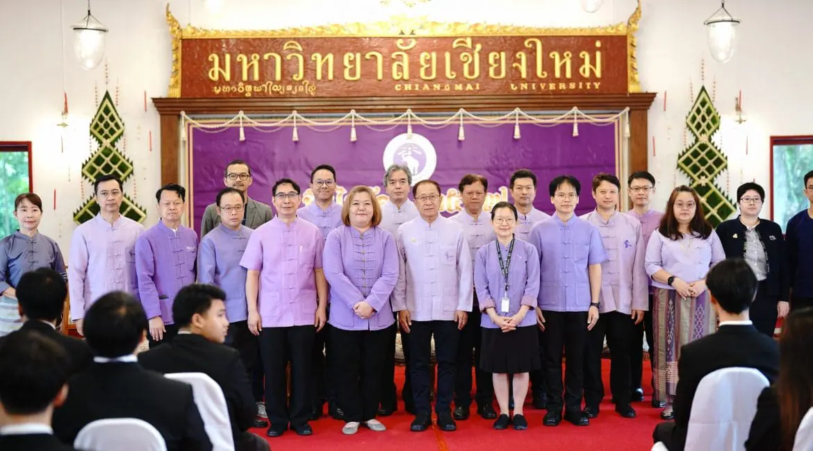 คณบดีการสื่อสารฯ ร่วมพิธีไหว้ครูมหาวิทยาลัยเชียงใหม่ ประจำปีการศึกษา 2567