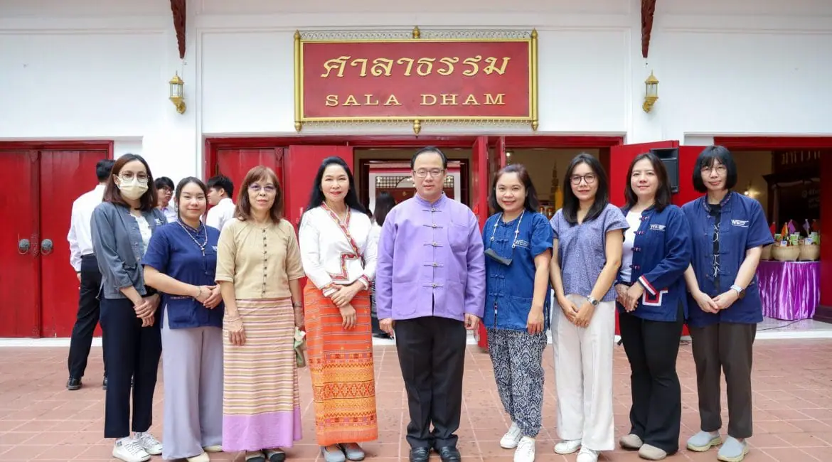 การสื่อสารฯ ร่วมพิธีหล่อเทียนและสมโภชเทียนพรรษามหาวิทยาลัยเชียงใหม่ ประจำปี 2567
