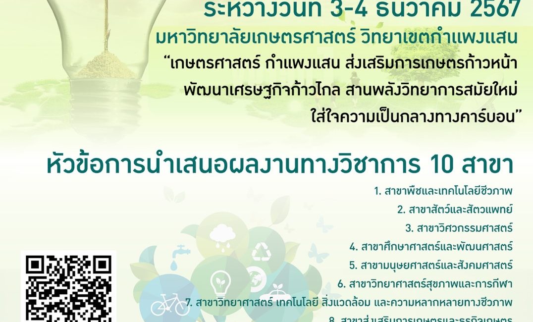 (งานประชุมวิชาการ) ขอความอนุเคราะห์ประชาสัมพันธ์การส่งผลงานเข้าร่วมประชุมวิชาการระดับชาติ ครั้งที่ 21