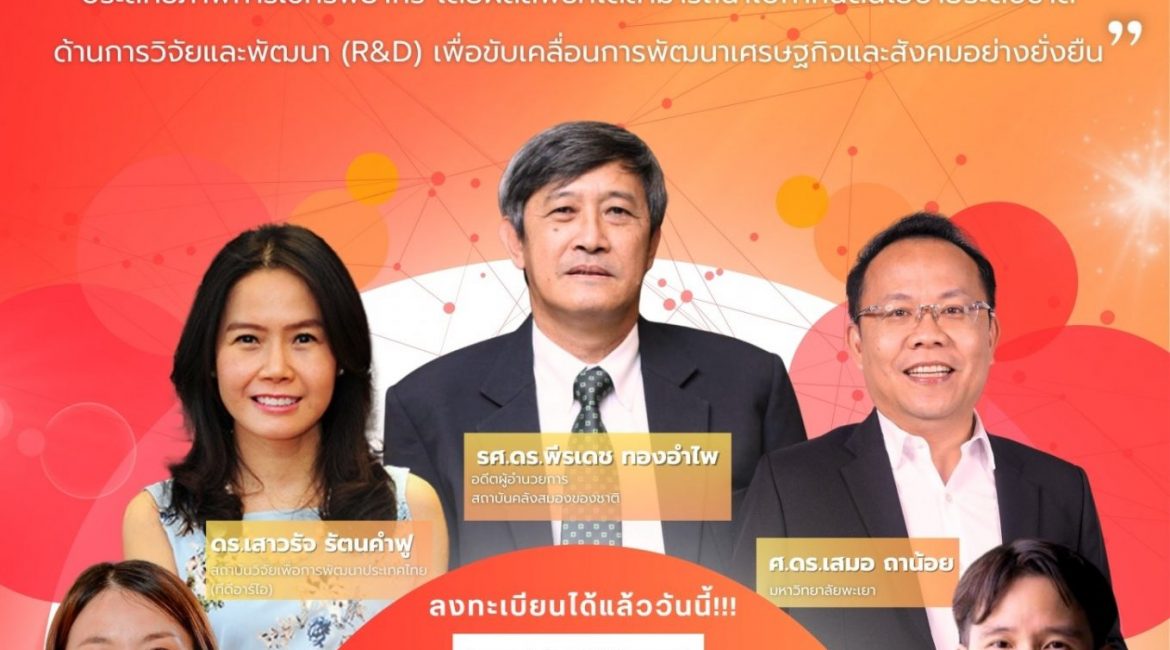 (อบรม) สถาบันคลังสมองแห่งชาติ ประชาสัมพันธ์เชิญชวนเข้าร่วมหลักสูตรการประเมินผลกระทบจากงานวิจัย (Research Impact Assessment: RIA) รุ่นที่ 5