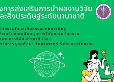 (การประกวด) ประชาสัมพันธ์เชิญส่งผลงานวิจัย สิ่งประดิษฐ์ และนวัตกรรม ร่วมประกวดและจัดแสดงในเวทีนานาชาติ 4 เวที (วช.)