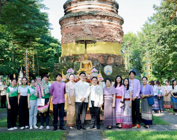 การสื่อสารฯ มช. ร่วมสืบสานประเพณีทอดกฐินสามัคคีวัดปันเสา ประจำปี 2568 ถวายเป็นพุทธบูชา