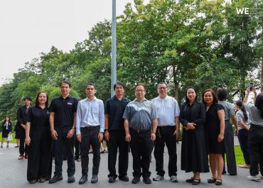 การสื่อสารฯ มช. ร่วมกิจกรรมเคารพธงชาติ เนื่องในวันพระราชทานธงชาติไทย ครบรอบ 109 ปี ธงไตรรงค์